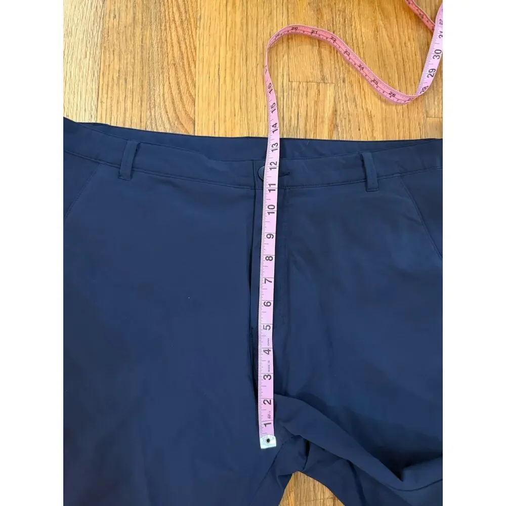Oakley Golf Shorts Mens 38 Blue Regular Fit Performance Flat Front RN 96548